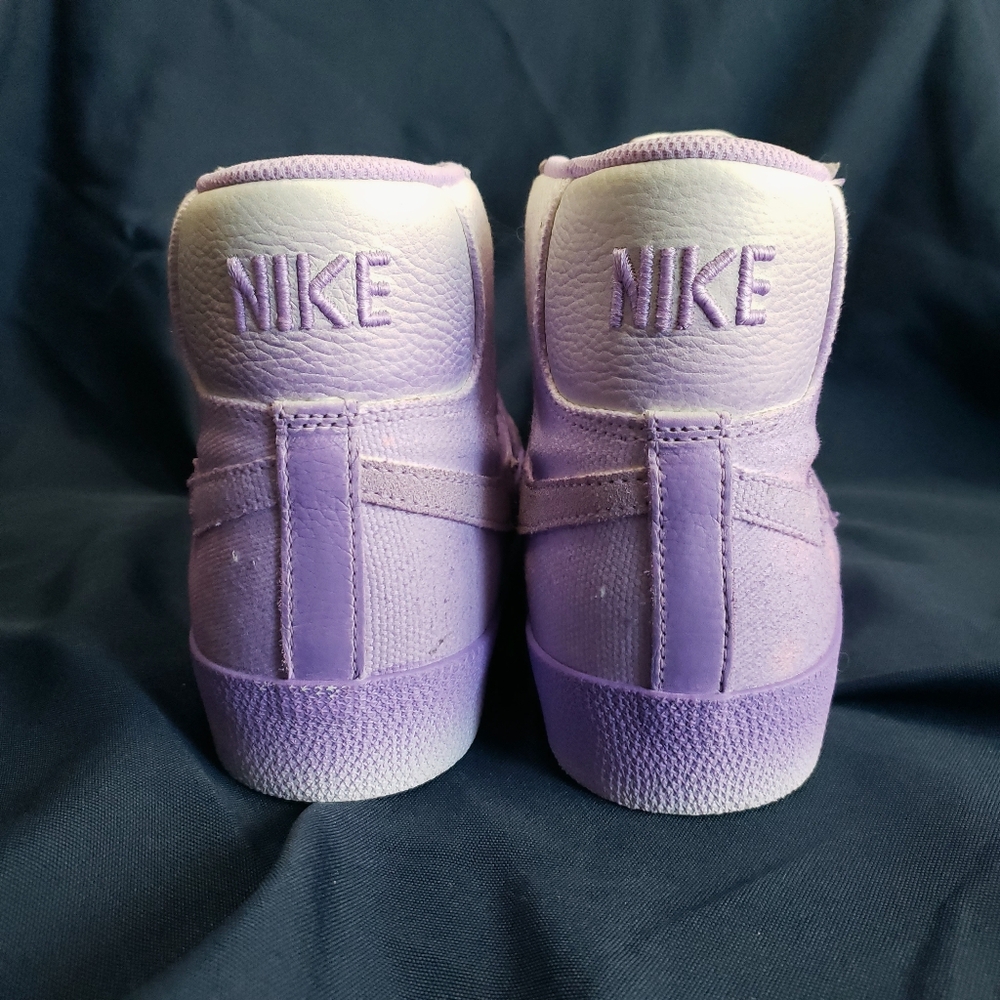 Nike SB Zoom Blazer Mid Premium Lilac Purple White Sneaker Mens US 8.5 - Picture 6 of 11